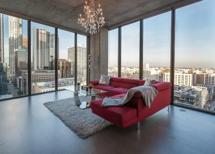 Urban Downtown La Floor To Ceiling Penthouse